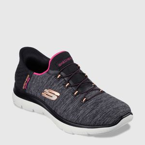 Zapatillas Urbanas Skechers Mujeres 149937-Bkmt Summits