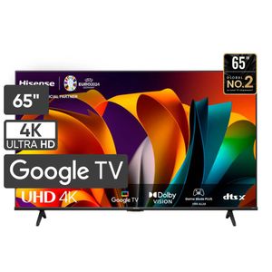 Televisor HISENSE LED 65" UHD 4K Smart TV 65A6NA