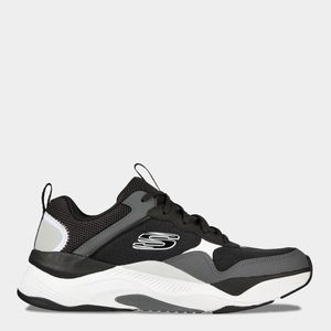 Zapatillas Urbanas Skechers Hombres 232373-Bkw Mira Cuero