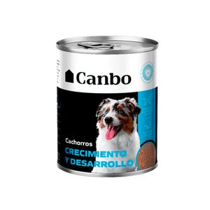 Canbo Pate Cachorro Crecimiento Y Desarroll Lta 330Gr X 6 Un