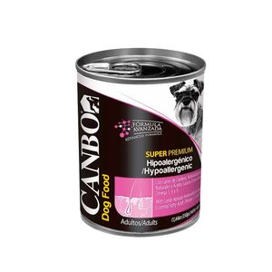 Canbo Pate Perro Adulto Hipoalergenico Lta 330Gr X 3 Un