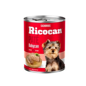 Ricocan Pate Babycan Cachorro Lta 330Gr X12 Un