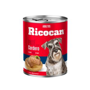 Ricocan Adulto Pate Cordero Lta 330Gr X12 Un