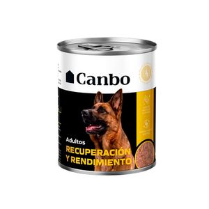 Canbo Pate Perro Recuperación Y Rendimiento Lta 330Gr X 6 Un
