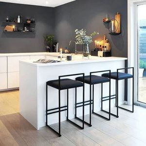 Silla Bar Casa Concepto Elias de Metal Pintado al Horno
