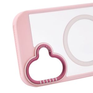 Case para iPhone 16, con MagSafe para carga inalámbrica, rígido, rosado