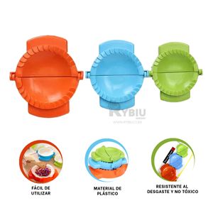 Set Compacto de 3 Moldes Resistente Multicolor Y+Stickers