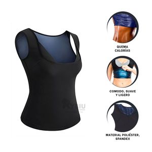 Faja Reductora de Medidas Talla L Negro Y+Papel de Regalo