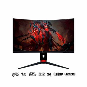 Monitor Gaming Teros Te-2764G 27" Curvo Va Fhd 240Hz 1Ms Adaptive Sync