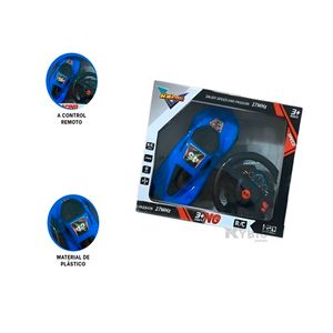 Carro Miniatura de Plastico en Azul Y+Post-it adhesivos