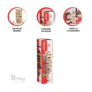 Torre de Juego en Color Madera Y+Post-it adhesivos
