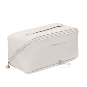 Cosmetiquero Versatil en Tono Blanco Y+Agendita