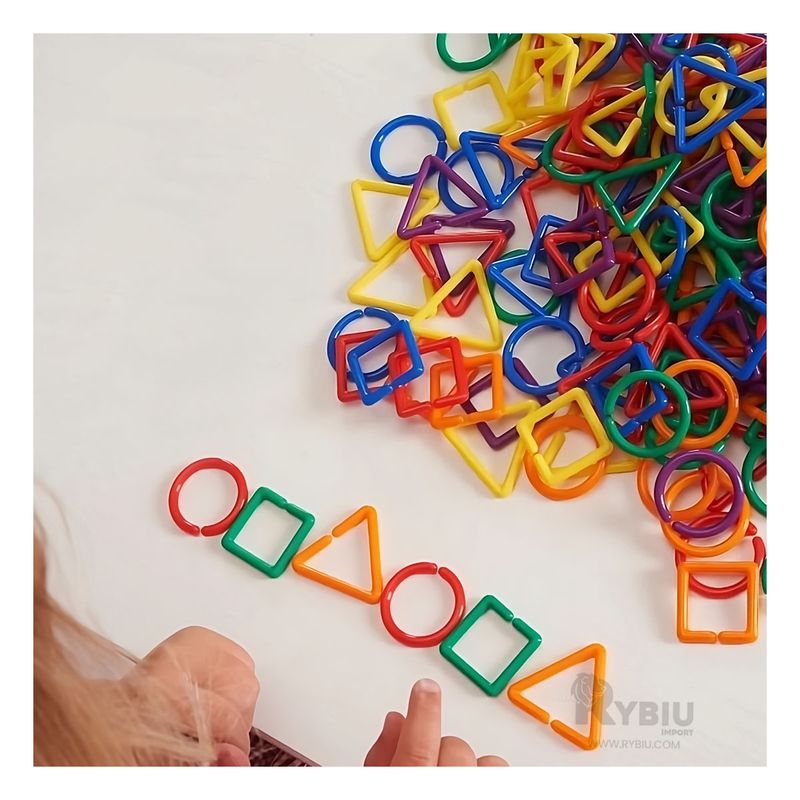 Figuras Armables para Ninos Multicolor Y Post it adhesivos Real Plaza