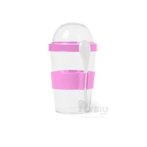 Vaso de Golosinas y Bebidas en Rosado Y+Agendita