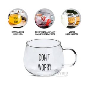 Vaso Moderno y Comodo en Transparente Y+Post-it adhesivos