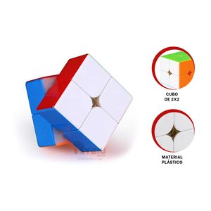 Cubo Cuadrado en Multicolor Y+Papel de Regalo