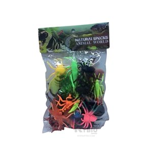 Juego de Insectos en Bolsa de Varios Colores