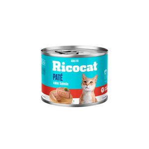 Ricocat Adulto Pate Salmon Lta 180Gr X6 Un