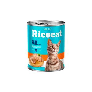 Ricocat Adulto Pate Higado Pollo Lta 330Gr X12 Un