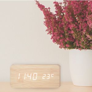 Reloj/despertador digital 15x7cm Retro Atmosphera