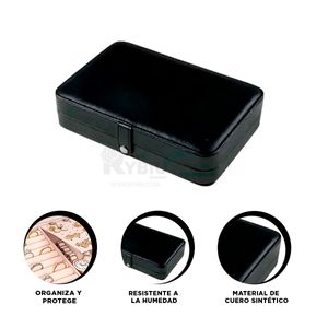 Joyero Organizador para Señoritas Color Negro