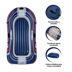 Juego de Bote Ideal para 3 Personas en Color Azul