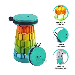 Silla Abre Facil de Base Colorida con Tapon Verde Y+Agendita