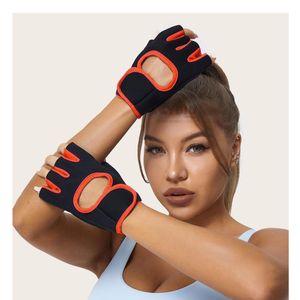 Guantes Comodos para Ejercitarse de Color Rojo Y+Stickers