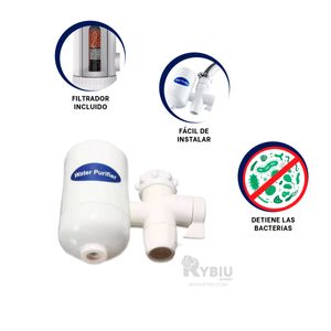 Filtro de Agua de Color Blanco
