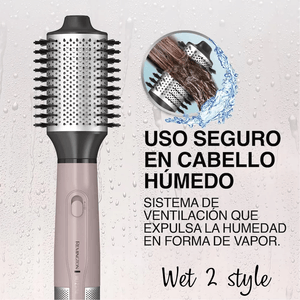 Cepillo Secador Voluminizador Remington  WET2STYLE