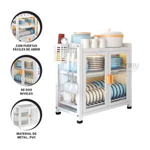 Escurridor Resistente con Bandeja en Color Blanco Y+Agendita