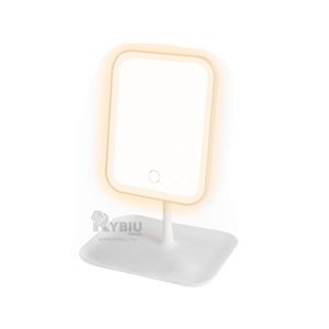 Espejo Led Tactil Cuadrado de Color Blanco