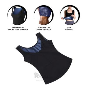 Moldeadora Sauna de Mujer Talla M Negro Y+Post-it adhesivos