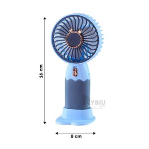 Ventilador Portatil con Orejitas en Color Azul