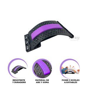 Masajeador Cervical Electrico con Infrarrojo en Morado
