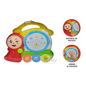 Tambor en Modelo de Tren Multicolor Y+Papel de Regalo