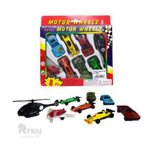 Carritos para Infantes en Tono Multicolor Y+Stickers