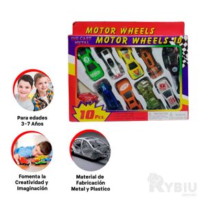 Carritos de Metal para niños en Multicolor Y+Agendita