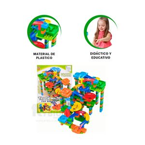 Pista Armable de Canicas en Grande Y+Papel de Regalo