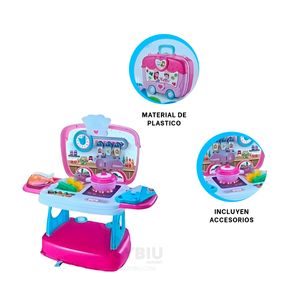 Set Creativo y divertido de Cocina en Multicolor Y+Agendita