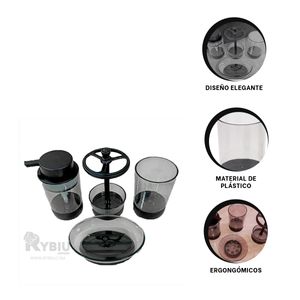 Set Integral de Tocador Ideal y Perfecto en Negro Y+Agendita