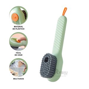 Cepillo Integrado Eficiente de Color Verde Y+Agendita
