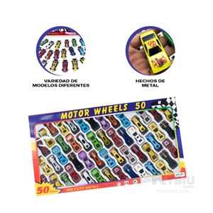Carritos para Infantes en Tono Multicolor Y+Stickers
