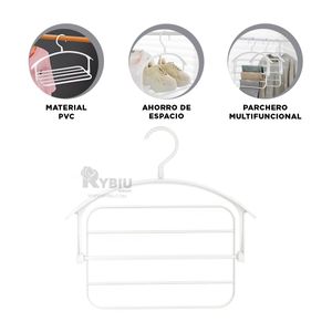 Perchero Ahorro de Espacio en Blanco Y+Agendita