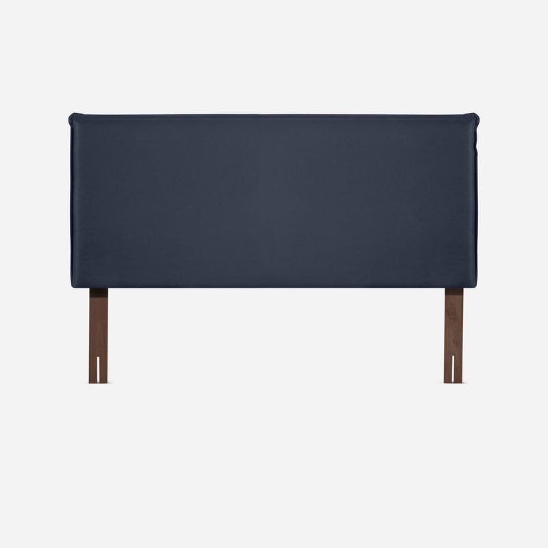 Cama Europea Driven Queen Maurice Azul Real Plaza