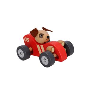 Auto de Madera Animalito Personaje