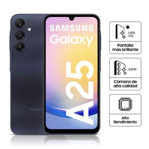 Smartphone SAMSUNG Galaxy A25 6.5" 8GB 256GB 50MP + 8MP + 2MP Black