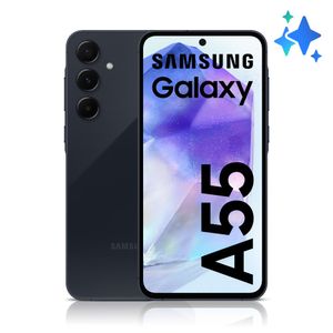 Smartphone SAMSUNG Galaxy A55 6.6" 8GB 256GB 50MP + 12MP + 5MP Negro