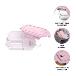 Taper de Doble Division con Tapa Rosada Y+Agendita