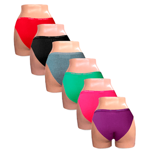 Pack x6 Bikini Sweet Cotton Multicolor 2